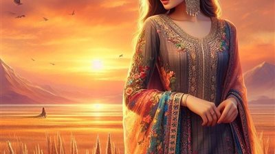 جارتي كل يوم بعد الفجر كانت بتخرج من ورا البيت ولابسه طرحه